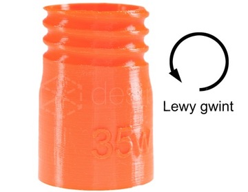 Адаптер для фрезерных станков Triton TRA001 и CMT CMT7e для вытяжки Ø35w