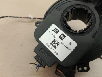 OPEL ASTRA J IV MERIVA B PÁSEK ULOŽENÍ AIRBAG KROUŽEK POD VOLANT SENZOR