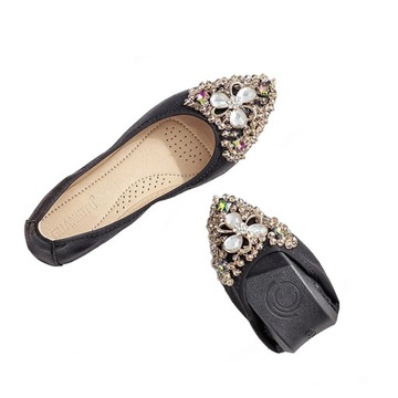 БАЛЕТКИ НА НИЗКОМ ДЕКОРАТИВНОМ КАБЛУКЕ