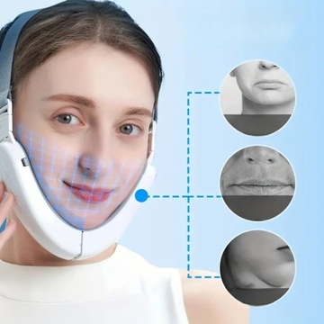 Elektromasażer do twarzy terapia EMS Lifting twarz