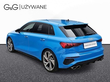 Audi A3 8Y S3 Sportback 2.0 TFSI 310KM 2021 Audi S3 Sportback head up, aktywny tempomat, BO, matrix LED, kamera cofania, zdjęcie 6