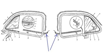 Уплотнители для дверей и стекол Варшава М20 223