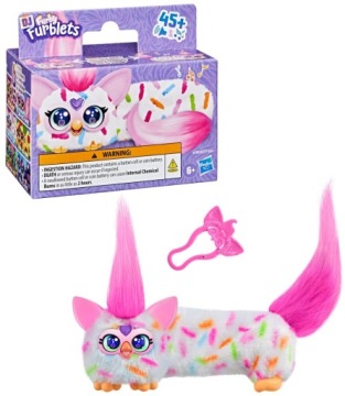 Furby DJ Furblets Розтяжна м'яка іграшка Berry-Cup-Cake Hasbro G1781