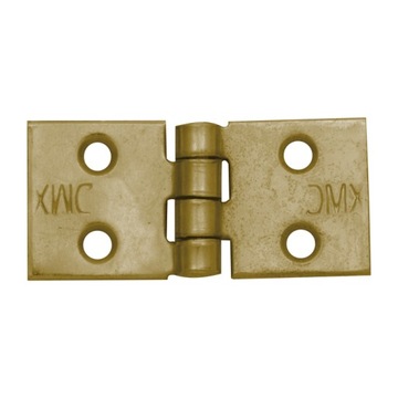 Zawias budowlany złoty - Z - 2 szt 50x25x1,5