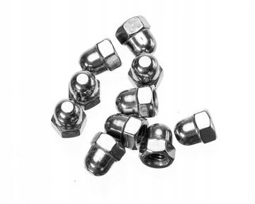 M5 Nakrętka kołpakowa KWASOODPORNA inox nierdzewna A4 1587 (10)