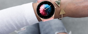 SMARTWATCH SMS шаги импульс PL меню разговора