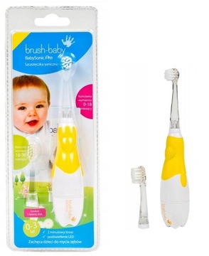 Brush-Baby szczoteczka soniczna dla dzieci 0-3 PRO