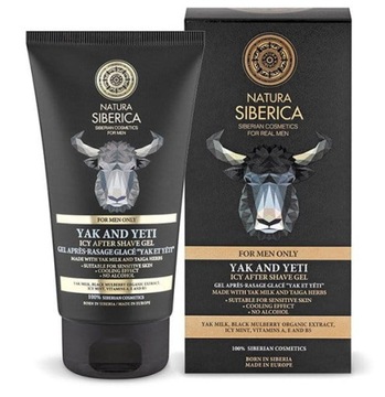 NATURA SIBERICA MEN CHŁODZĄCY ŻEL PO GOLENIU DLA MEŻCZYZN 150 ml