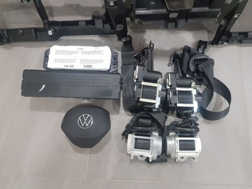 DESKA KONZOLA AIRBAG PÁSY NAPÍNÁKY ODPOVÍDAT VW TIGUAN 5NA