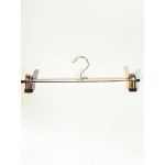 Wieszak klamrowy na spodnie 13 cm metal chrom
