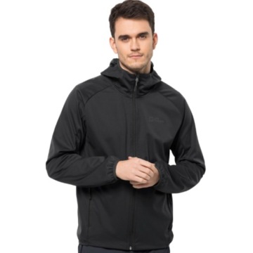 MĘSKI SOFTSHELL Z KAPTUREM JACK WOLFSKIN W GÓRY M