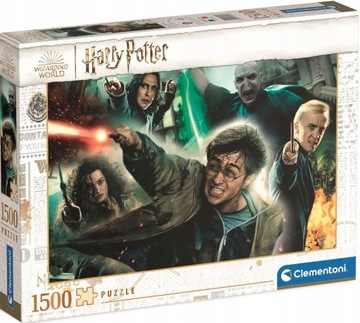 CLEMENTONI PUZZLE 1500 EL HARRY POTTER WALKA