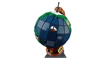 LEGO Ideas 21332 Глобус Вращающийся карта мира Unikat Expert 2585 Кирпичи