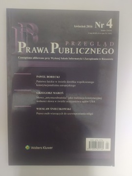 Przegląd Prawa Publicznego 4 / 2016