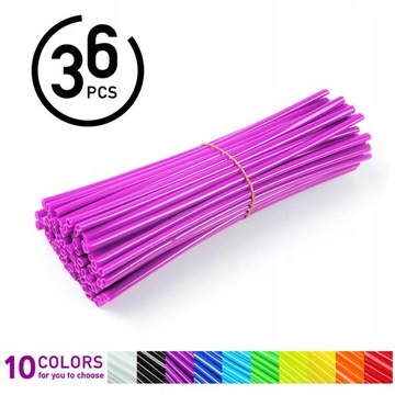 НАКЛАДКИ НА СПИЦЫ PURPLE TUBE 36 ШТ.