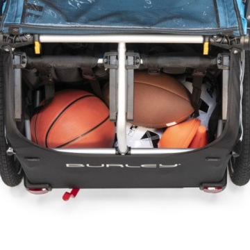 ТРАНСПОРТНАЯ КОЛЯСКА Burley D'LITE X DOUBLE TRAJKA для 2 детей