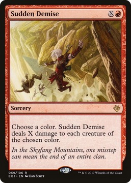 MTG Sudden Demise (MB1) - stan NM