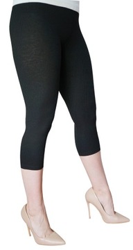 3/4 SPODNIE LEGGINSY PRĄŻEK PRĄŻKOWANE 2XL/3XL