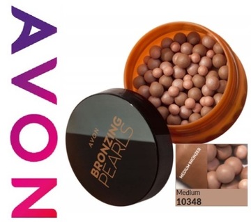 avon MEDIUM perełki brązujące bronzer w kulkach