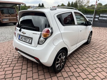 Chevrolet Spark II Hatchback 1.0L DOHC 68KM 2011 Chevrolet Spark TYLKO 126tyśkm! 1WŁ 1.0b ORYGINAŁ LAKIER 2011r LT SKÓRY!, zdjęcie 3
