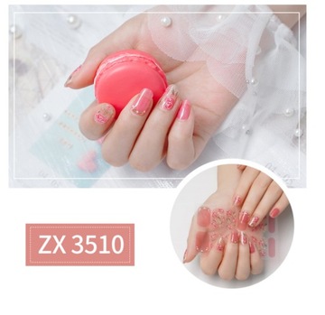 Naklejki na paznokcie gotowe wzory 3D WZÓR:ZX 3510