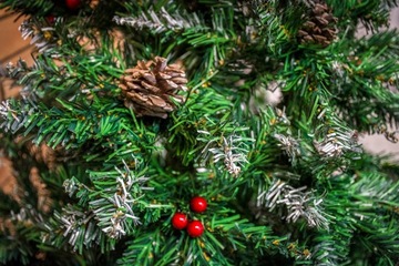 ПОДСТАВКА ИСКУССТВЕННАЯ ЕЛКА 180см с плотными шишками