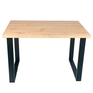 Stół LOFT noga U 120x80cm sonoma craft kolory