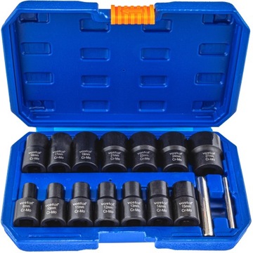 NASADKI DO USZKODZONYCH OBROBIONYCH ŚRUB NAKRĘTEK 8-27MM 16EL