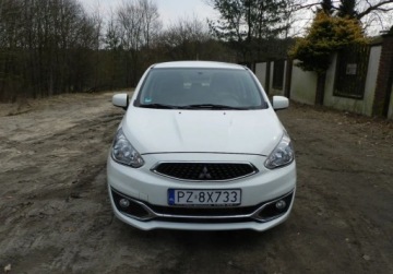 Mitsubishi Space Star Hatchback 5d 1.0 71KM 2016 Mitsubishi Space Star maly tani niezawodny SERWISOWANY Benzyna 71KM, zdjęcie 13
