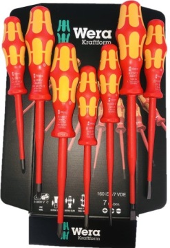 Набор изолированных отверток WERA Pz/S Slim