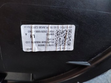 HYUNDAI I30 LIFT ПОЛНАЯ СВЕТОДИОДНАЯ ФОНАРЬ ПЕРЕДНЯЯ ЛЕВАЯ 92101-G4600 С 2020 ГОДА-
