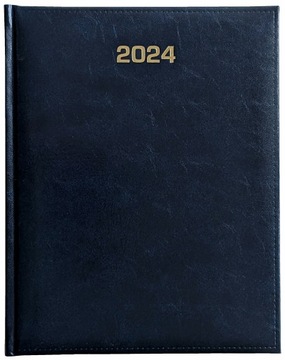 Kalendarz książkowy 2024 terminarz A4 TYGODNIOWY
