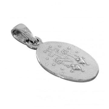 SREBRNY MEDALIK Z MATKĄ BOSKĄ CUDOWNĄ NA KOMUNIE