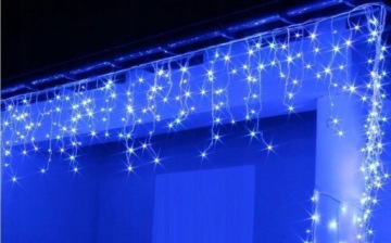 СВЕТОВАЯ ЗАВЕСА НАРУЖНАЯ ICILS 200 СВЕТОДИОДНЫЕ ЛАМПЫ-ВСПЫШКИ СИНИЕ