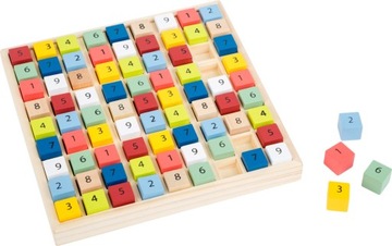 Sudoku Drewniane Gra Logiczna dla Dzieci