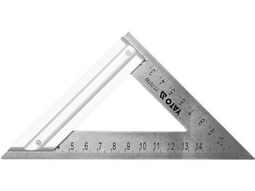EKIERKA METALOWA 170 MM ZE STOPKĄ YATO