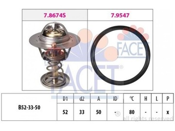 TERMOSTAT PEUGEOT 107 1.0 108