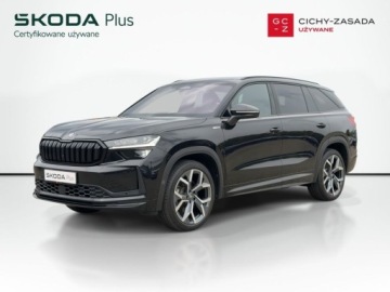 Skoda Kodiaq I SUV Facelifting 1.5 TSI 150KM 2024 Skoda Kodiaq 1.5TSI mHEV 150KM Sportline SalonPL SerwisASO Acc Virtual Mat