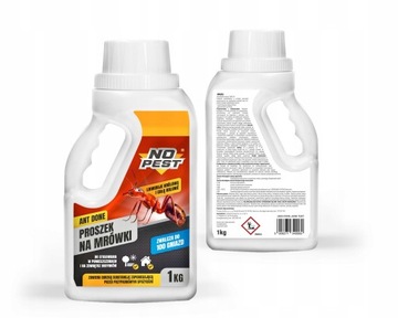 SILNY PROSZEK NA MRÓWKI ŚRODEK PREPARAT TRUTKA GNIAZDA MRÓWEK NO PEST 1KG