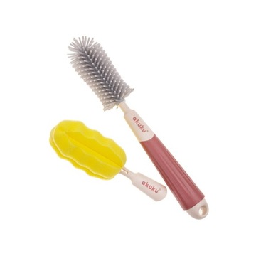 A0512 SZCZOTKA SILIKONOWA Z WYMIENNĄ KOŃCÓWKĄ