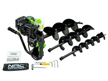 NAC EAP52-295-T БЕНЗИНОВАЯ БУРОВАЯ СТАНКА 3 Л.С. + СМЕННЫЕ СВЕРЛА 80 СМ