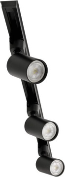 Комплект: Шинопровод 1м + 3 светодиодных лампы GU10.