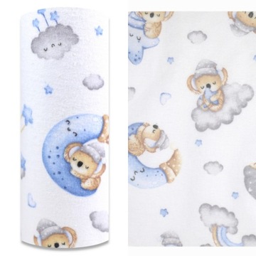 Pielucha FLANELOWA 70x80 Pieluchy Flanelowe PREMIUM Pieluszka Bawełna 100%