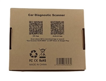 ДИАГНОСТИЧЕСКИЙ ИНТЕРФЕЙС ELM327 OBD2 Bluetooth 5.0 Android/iOS