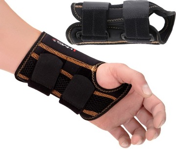 STABILIZATOR OPASKA NA NADGARSTEK Z SZYNĄ S/M LEWA