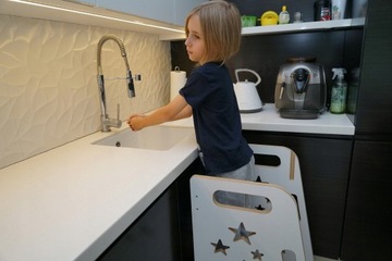 Кухонный помощник Кухонный помощник для детей Складной Монтессори для детей.