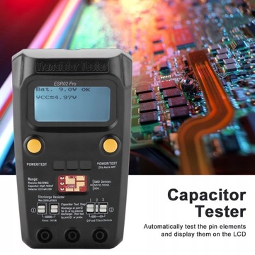 BSIDE ESR02 Pro Цифровой тестер транзисторов SMD