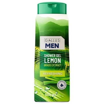 Gallus Men Refreshing męski żel pod prysznic o cytrusowym zapachu 500ml