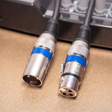 10pcs 1.5M/5ft XLR Cable DMX Stage Light Cable