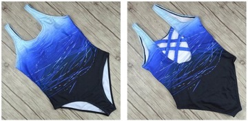 ЦЕЛЬНЫЙ КУПАЛЬНИК МОНОКИНИ, ТЕМНО-СИНИЙ XL